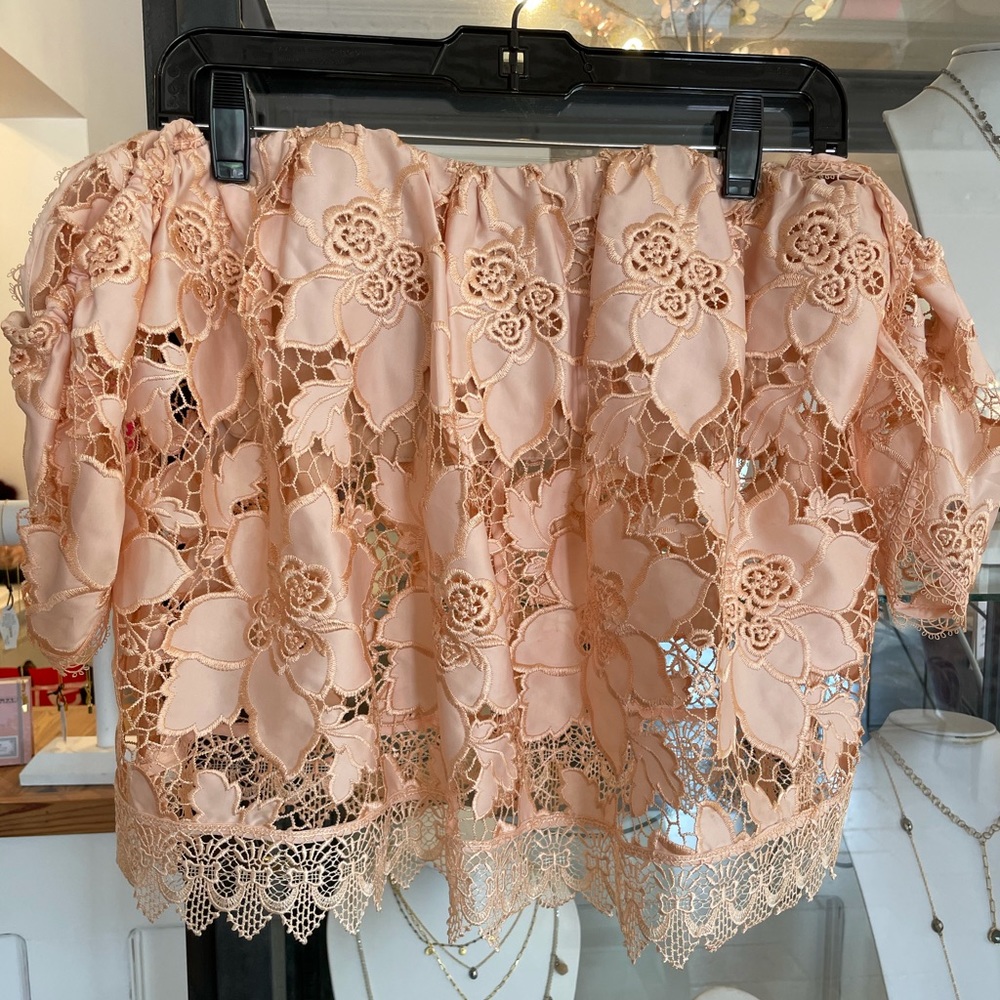 Off the shoulder top